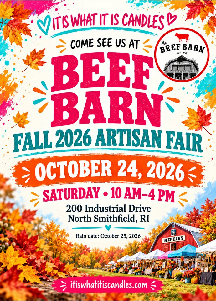 Beef Barn Fall 2026 Artisan Fair